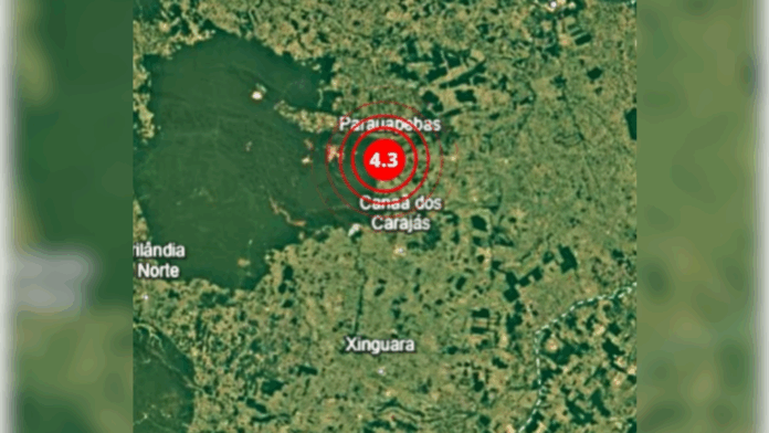 Notícias do Amazonas – Parauapebas sofre tremor de terra de 4,3 na madrugada