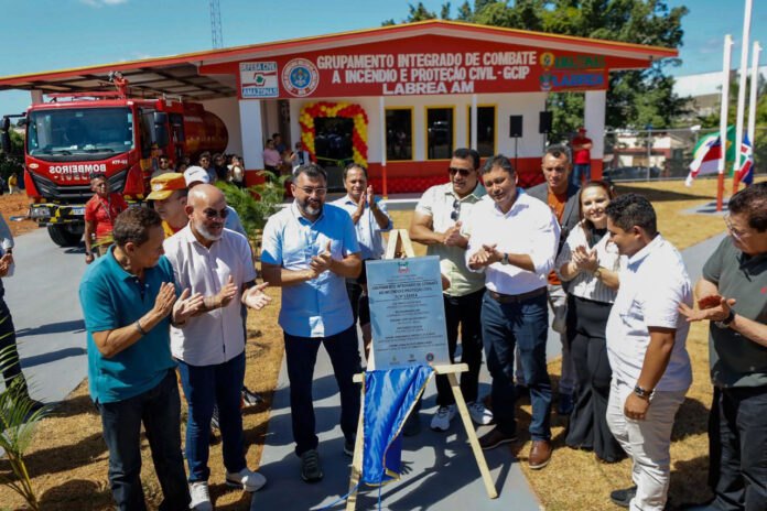 Notícias do Amazonas – Nova base de combate a incêndios é inaugurada em Lábrea