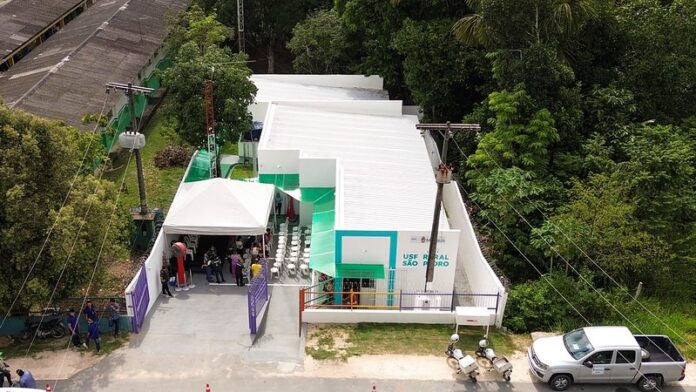 Notícias do Amazonas – Prefeito David Almeida entrega USFR São Pedro reformada em Manaus