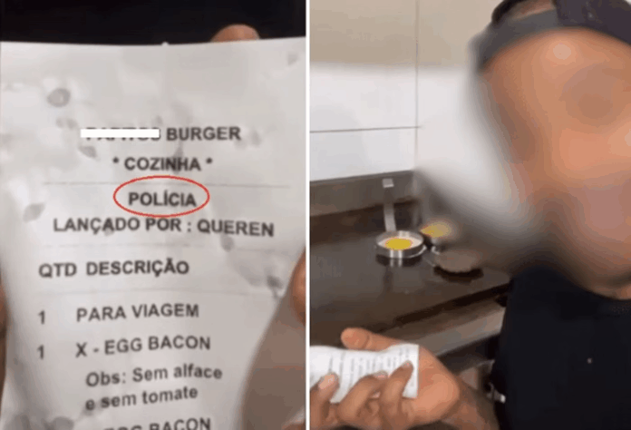 Funcionário de lanchonete perde emprego por sugerir envenenamento de policiais