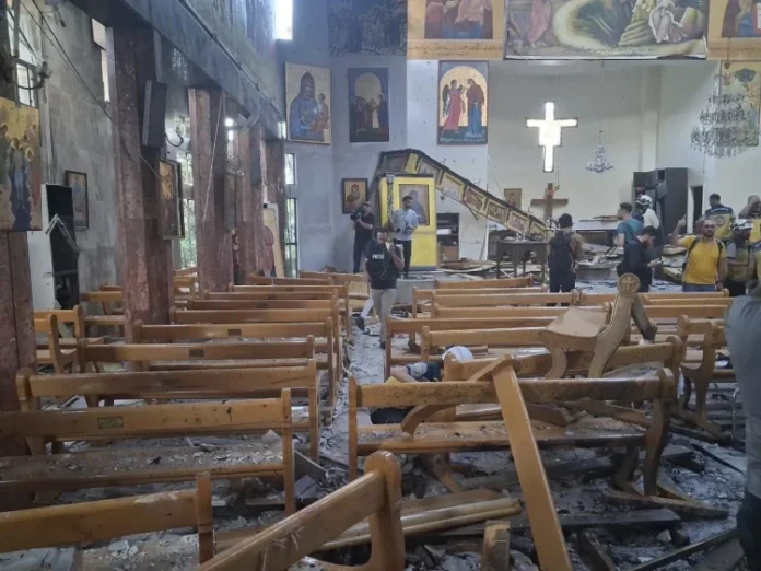 Atentado em Damasco: Explosão em igreja deixa 13 mortos e dezenas de feridos