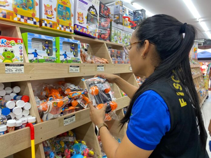 Notícias do Amazonas – Ipem Manaus apreende 3 mil brinquedos irregulares em operação