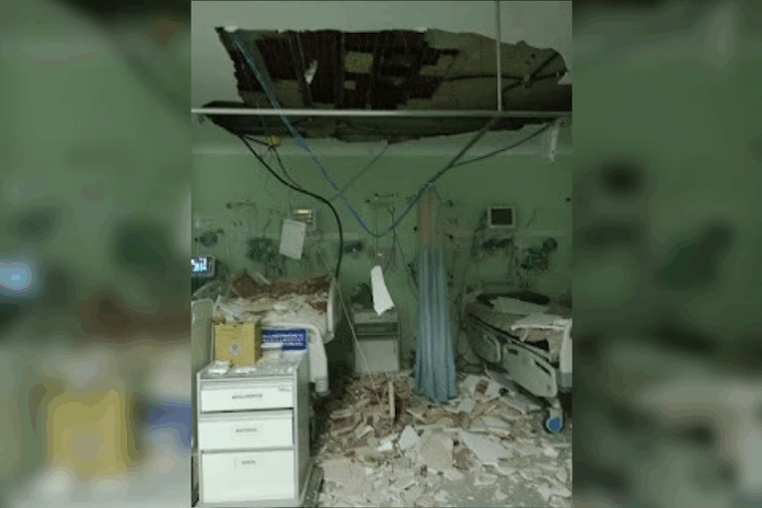 Notícias do Amazonas – Parte do teto de UTI cai e atinge bebê em Aracaju