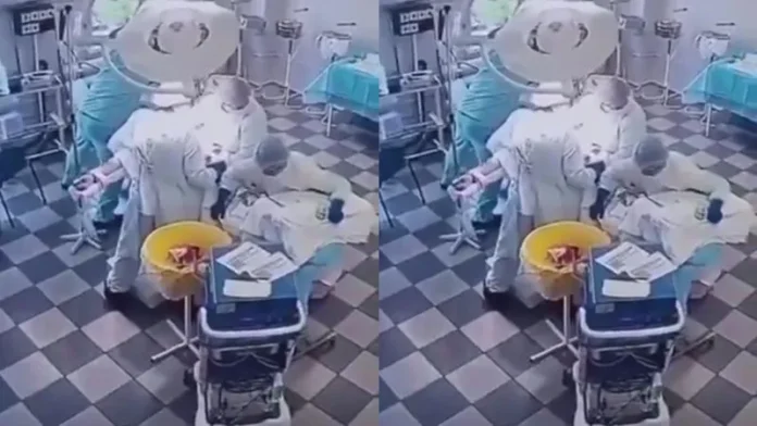 Terremoto na Rússia – Médicos realizam cirurgia em meio a tremores intensos