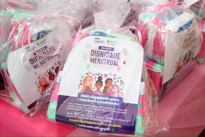 Notícias do Amazonas – Programa Dignidade Menstrual entrega kits de higiene em Manaus