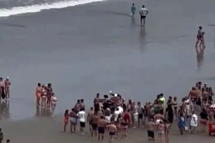 Tragédia na Praia Grande: Casal se afoga e filho é resgatado em estado grave