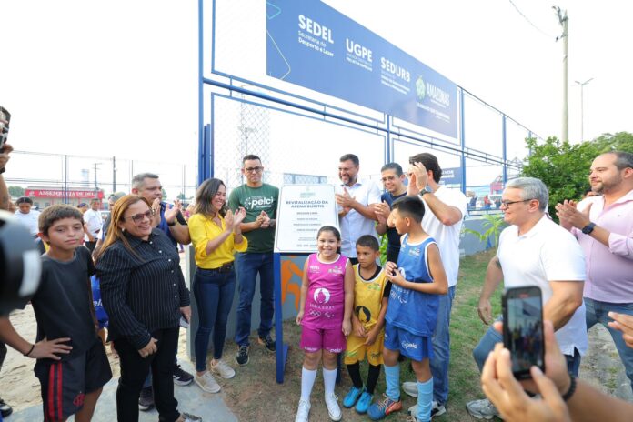 Notícias do Amazonas – Governo revitaliza cinco espaços esportivos em Manaus