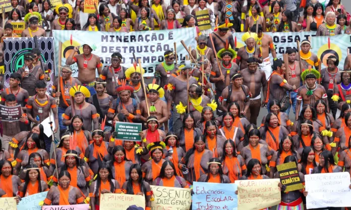 Notícias do Amazonas – Indígenas se mobilizam em Brasília por seus direitos fundamentais