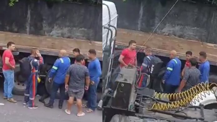 acidente-2-1.jpeg Notícias do Amazonas – Acidente na Zona Sul de Manaus deixa motociclista e passageiro feridos