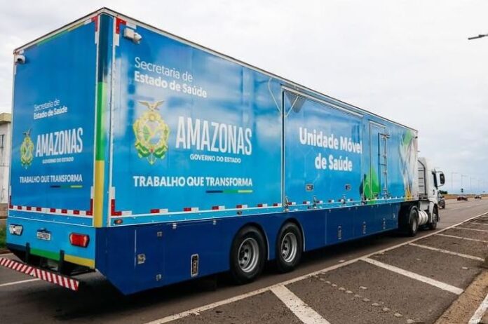 Notícias do Amazonas – Unidade móvel da SES-AM oferece 3,6 mil exames em Manaus