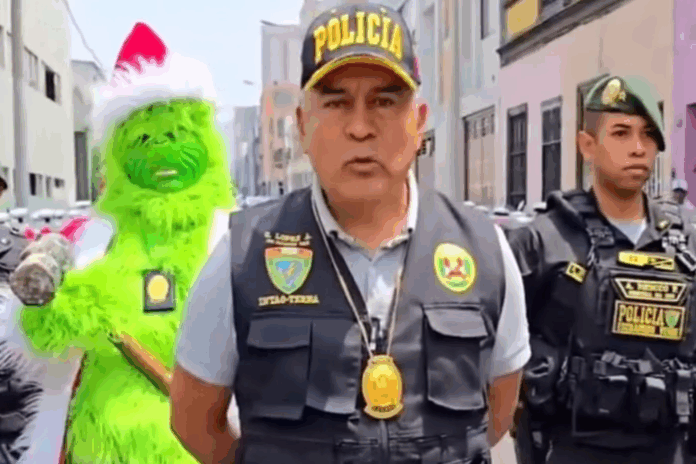 Notícias do Amazonas – Policial disfarçado de Grinch desmantela tráfico em Lima