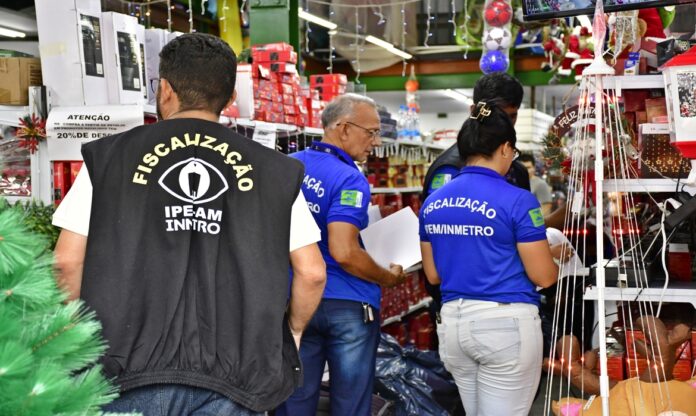 Notícias do Amazonas – Apreensão de 6,1 mil produtos irregulares em Manaus