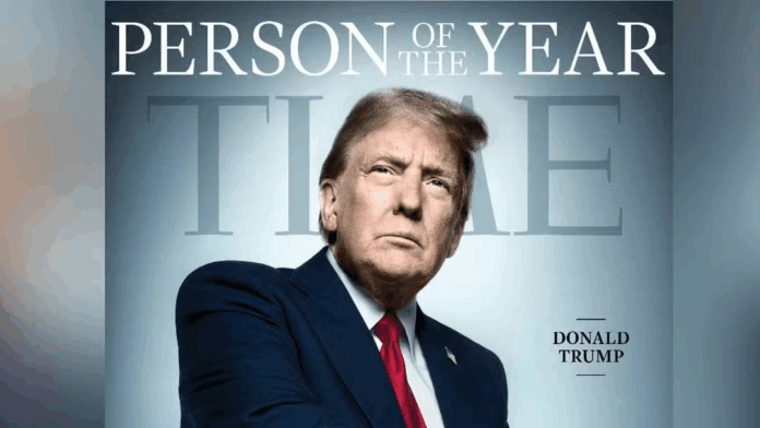 Donald Trump é novamente reconhecido como ‘Personalidade do Ano’ pela Time