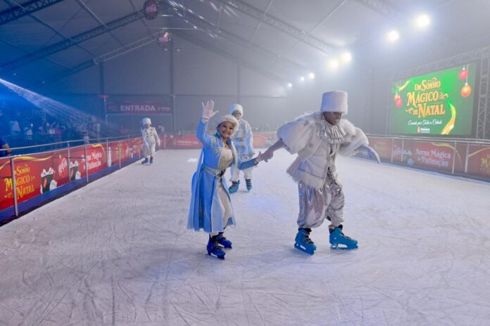 Notícias do Amazonas – Inscrições abertas para patinação no gelo em Manaus