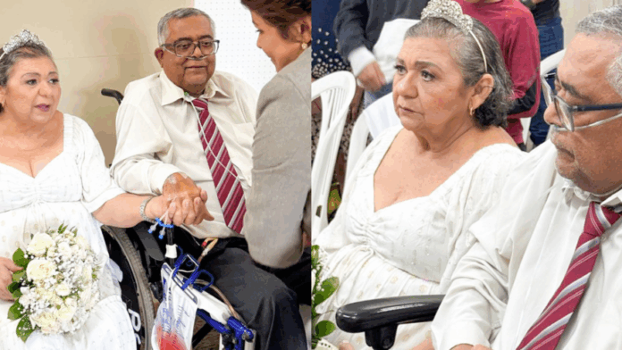 Notícias do Amazonas – Casal realiza sonho de casamento em capela de hospital