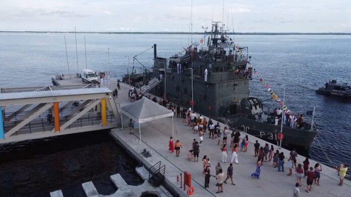 Notícias do Amazonas – Marinha promove evento musical e visita ao navio em Manaus