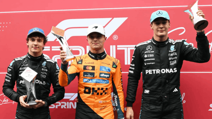 Lando Norris conquista vitória na sprint do GP de São Paulo e aumenta vantagem