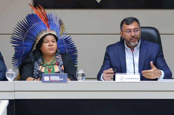 Notícias do Amazonas – Wilson Lima e Sônia Guajajara discutem apoio a indígenas no AM
