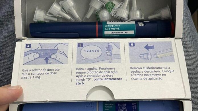 Mulher é internada após aplicar Ozempic falsificado