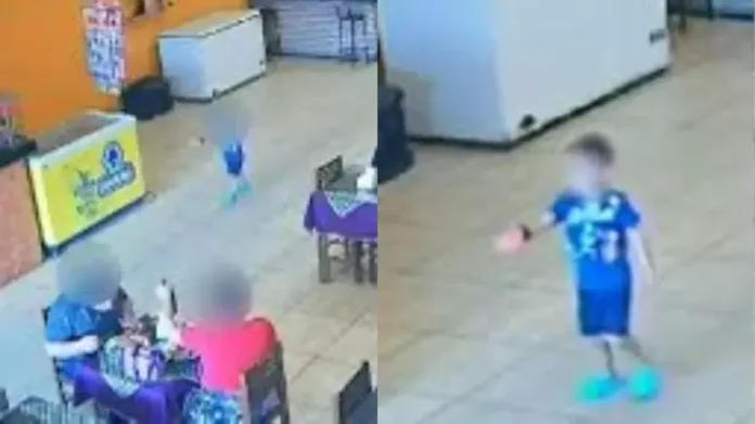VÍDEO: Menino de 2 anos morre atropelado ao sair correndo de restaurante