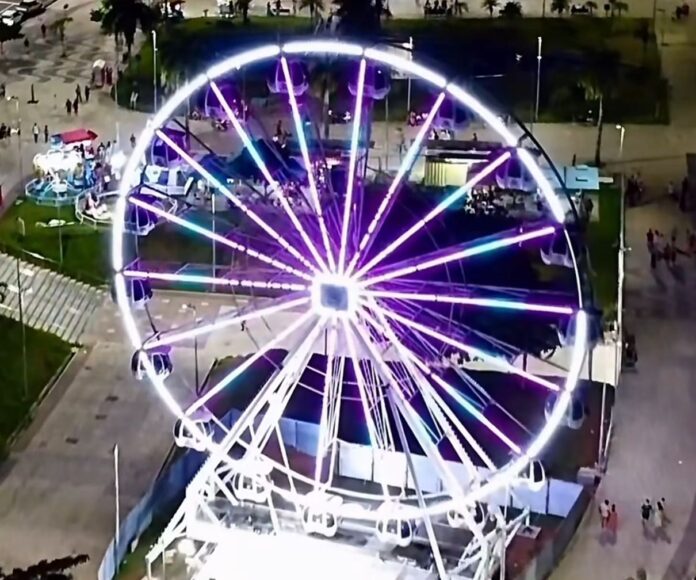 Ingressos para roda-gigante na Ponta Negra serão de até R$ 46; confira