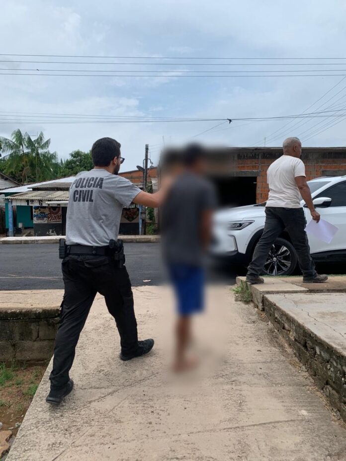 Marido agride esposa na rua e acaba preso em flagrante no AM