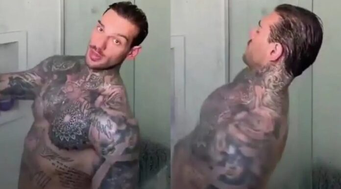 VÍDEO: Lucas Lucco toma banho pelado e deixa escapar nude frontal