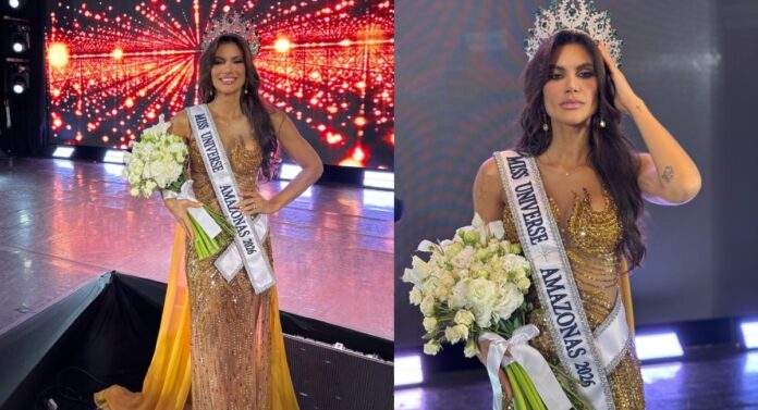 Modelo internacional Tarcia Ciarlini é coroada Miss Universe Amazonas 2026