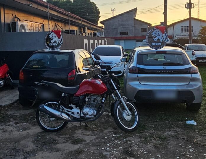 Notícias do Amazonas – Quarteto detido por roubo de veículos em Manaus