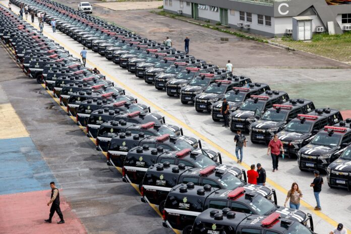 Notícias do Amazonas – Governador entrega 132 viaturas e moderniza segurança pública
