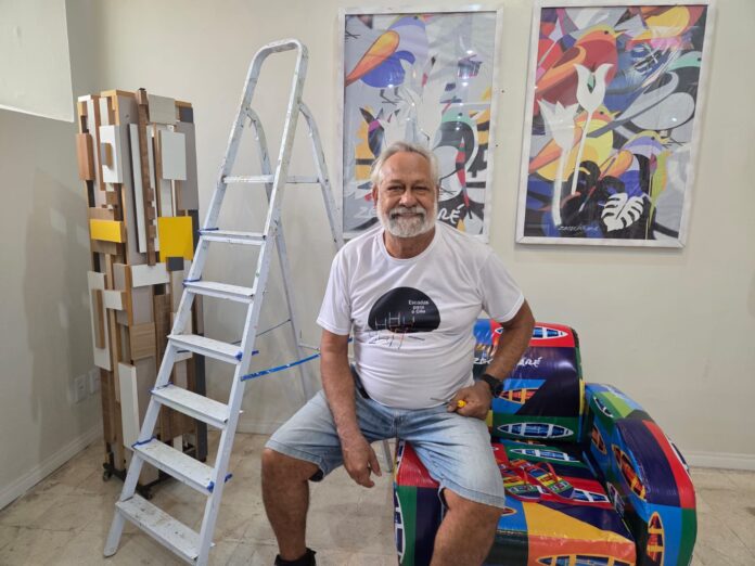 Notícias do Amazonas – Exposição de Zeca Nazaré oferece arte acessível para o Natal