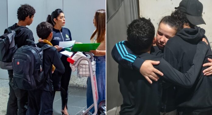 Notícias do Amazonas – Irmãos retornam a SC após serem deixados em abrigo em Manaus