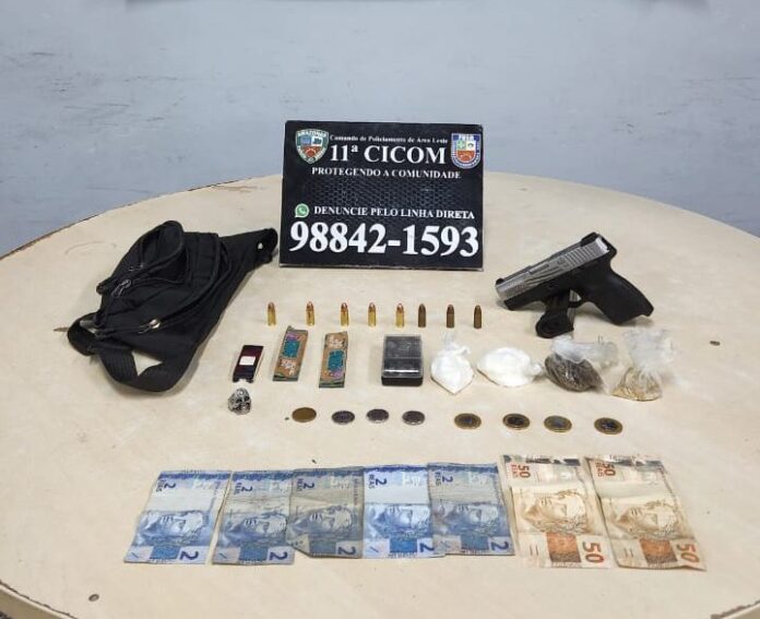 Notícias do Amazonas – Dois homens são presos por tráfico após confronto com a PM em Manaus