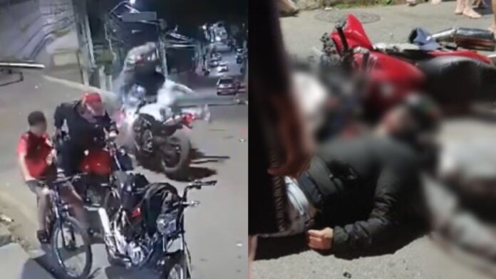 Notícias do Amazonas – Acidente entre motos resulta em morte e ferido grave