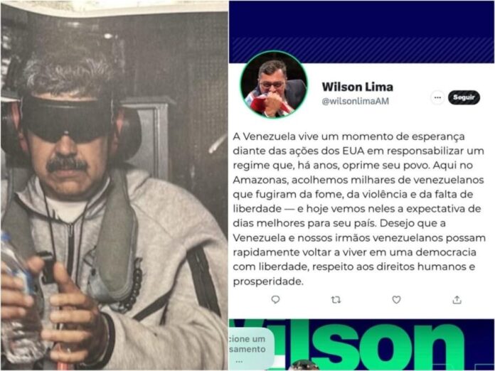 Notícias do Amazonas – Wilson Lima destaca esperança na Venezuela após ação dos EUA